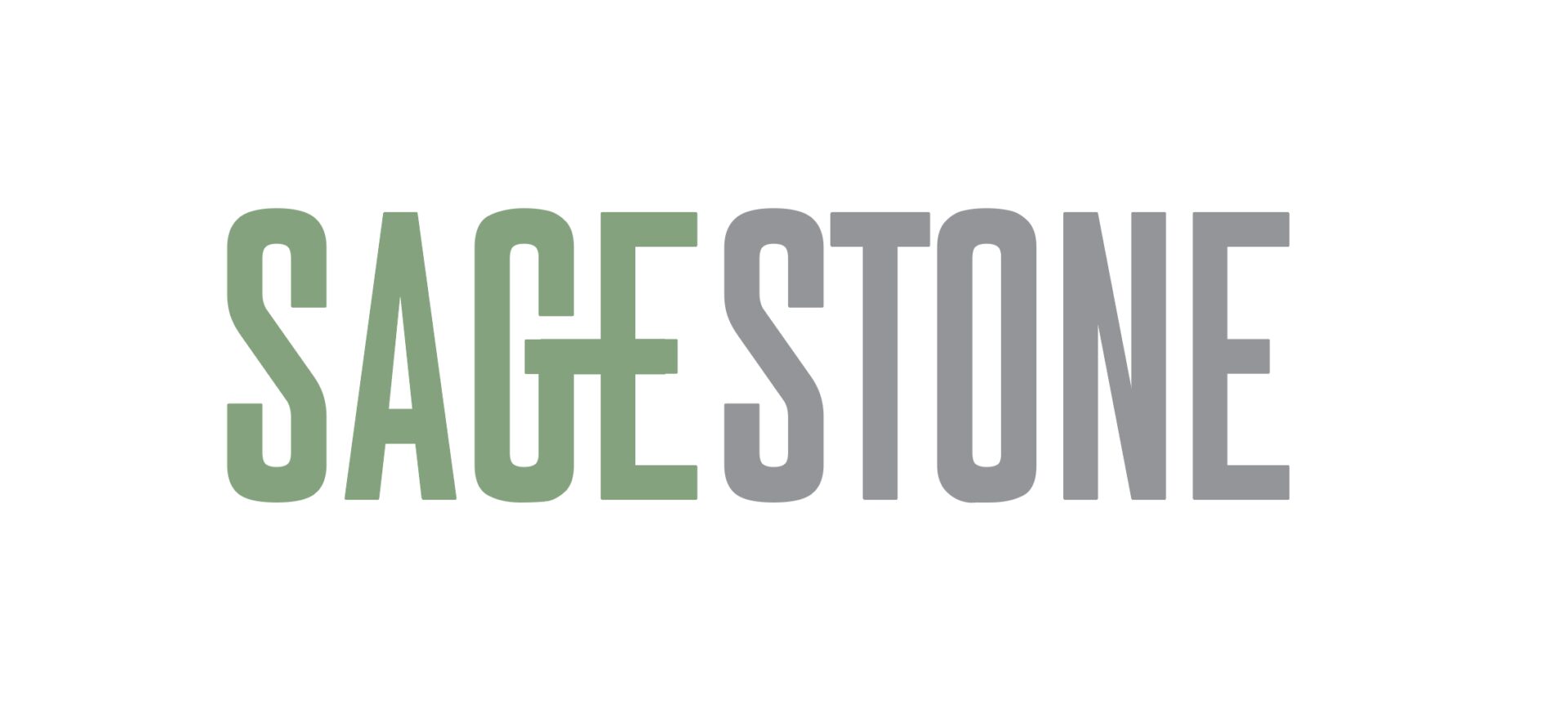Two-toned text logo